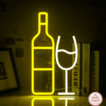 Neon Light Magnus & Klaus Wine