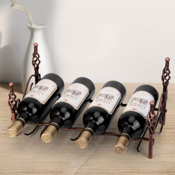 European wrought iron wine glass wine rack home living wine rack restaurant wall upside down wine glass rack WF3141559 - Image 6