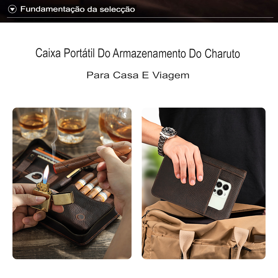 Case para charuto top