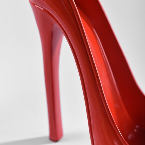 New High Heel Shoe Wine Bottle Holder Stylish Wine Rack Gift Basket Accessories  for Home Red Shoe Wine Rack Creative Bottle Hol - Image 9