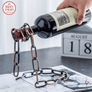 Exclusividade de distribuição Magnus & Klaus Wine Suporte wine chain