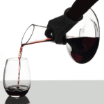 Flat decanter