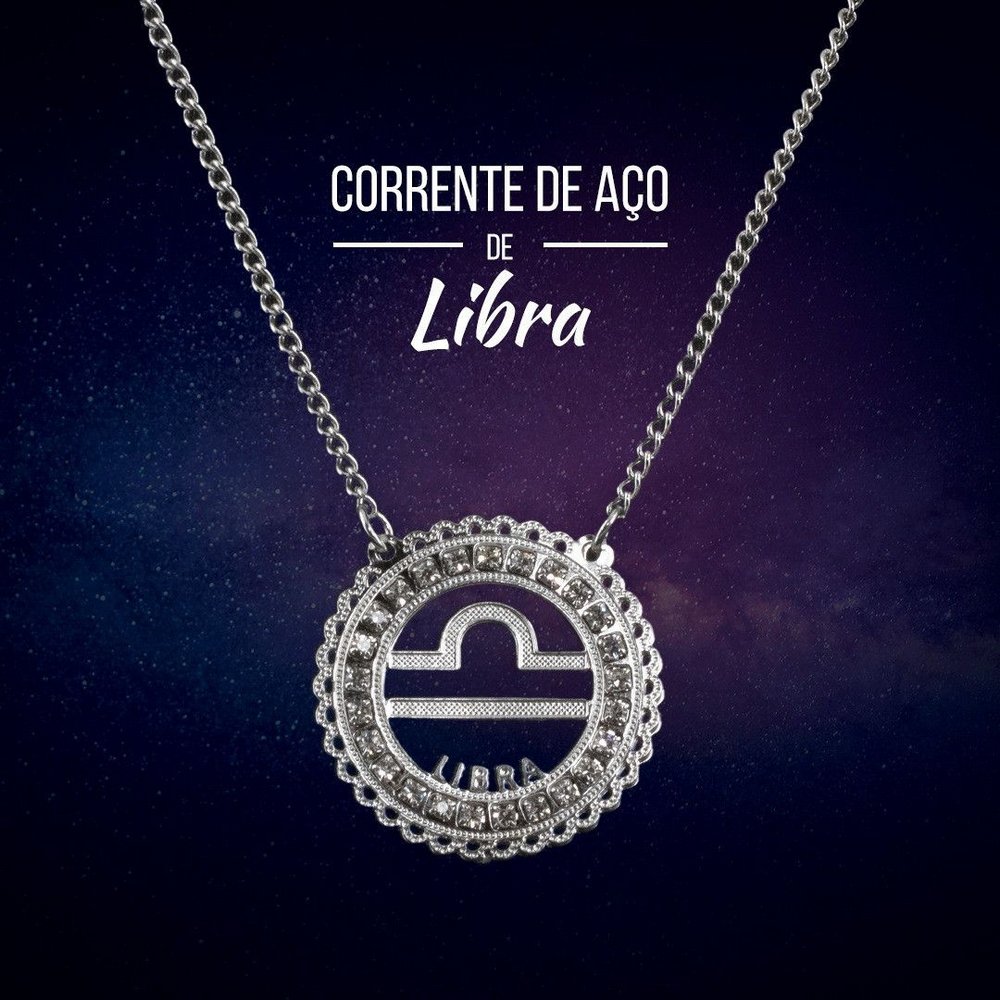 Exclusiva corrente signo de Libra