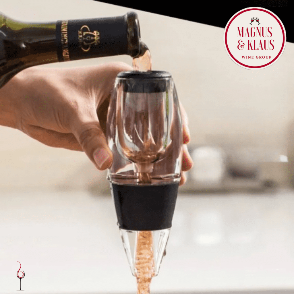 Mini decanter Aerador Magic red Wine