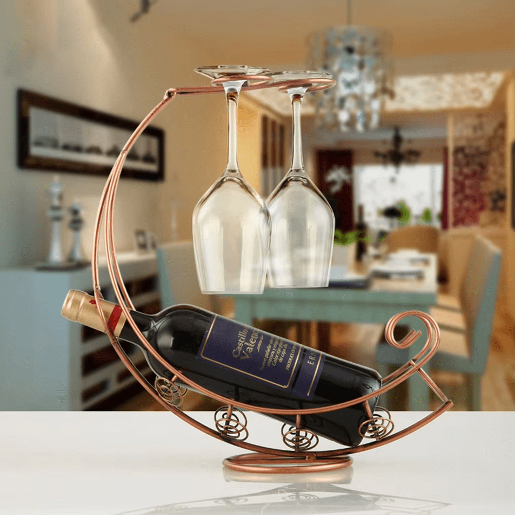 Decore com Estilo: Suporte de Vinho