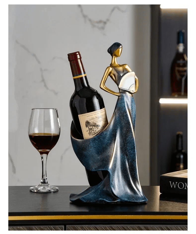 Suporte decorativo Wine Woman