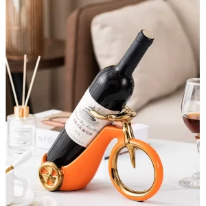 Suporte decorativo Vinho de Bicicleta